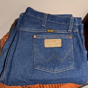 Wrangler Men's Straight Fit Denim Jeans